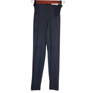 NEW Offline By Aerie Real Me 7/8 Leggings XS Black Pull On Stretch Yoga Gym